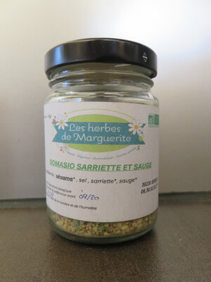 Gomasio sarriette sauge gr