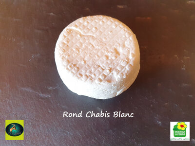 Rond chabis blanc