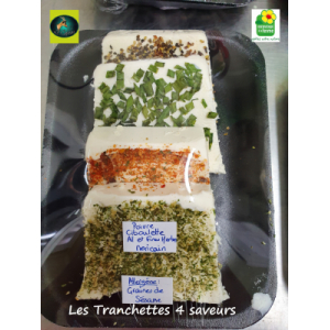 Tranchettes aux 4 saveurs
