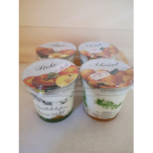 Yaourts 2 pêches, 2 abricots