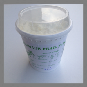 Fromage frais faisselle