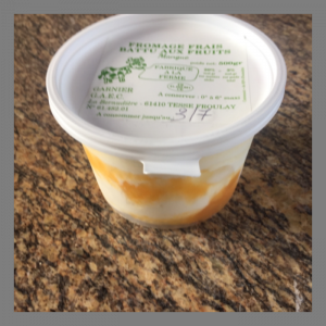 Fromage blanc mangue