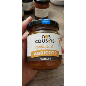 Confiture abricot-vanille