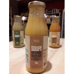Soupe butternut, muscade et cannelle