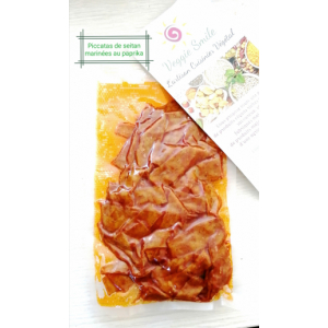 Piccatas de seitan marinées paprika