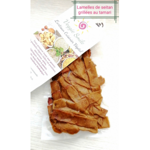 Lamelles de seitan tamari à griller