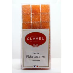 Pates de fruits-pêche vallée rhôn