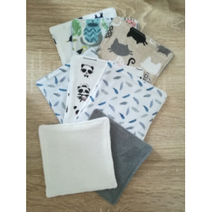 Cotons réutilisables bio