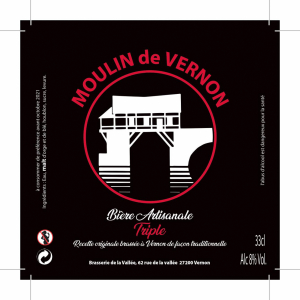 Bière moulin de vernon triple