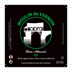 Bière moulin de vernon ipa