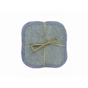 Lingettes lavables bambou noisette