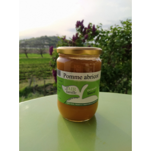 Compote pomme abricot 620gr