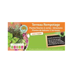 Terreau fleurissement 45l