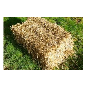 Botte paille bio emballée