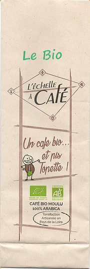 Café de colombie - bio moulu - 250 g - L' Echelle à Café /cafés Tôpette 