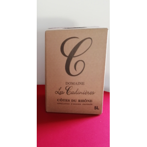Bag in box rosé rouge 2019