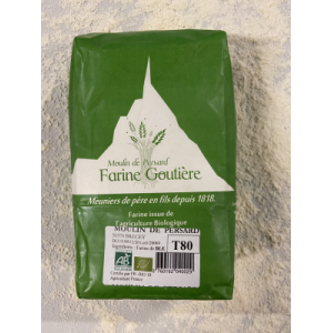 Farine t80 biologique