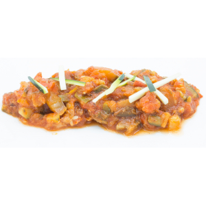 Piperade de courgettes et poivrons