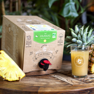 Jus d'ananas bio artisanal