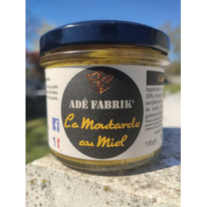 Moutarde au miel et cire d'abeille