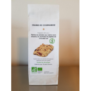 Prep barres de cereales raisins secs