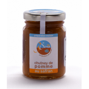 Chutney de pomme au safran