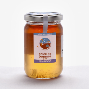 Gelée de pomme à la lavande