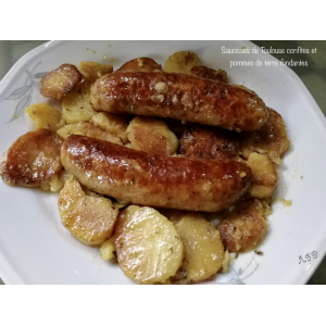Saucisses confites