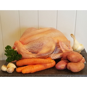 Poulet élevé en plein air 2450 g