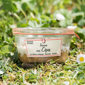Terrine artisanale cèpes