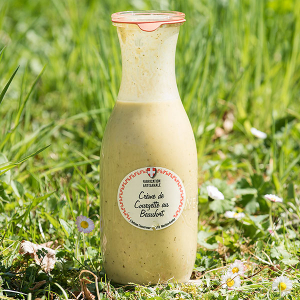 Crème de courgettes au beaufort