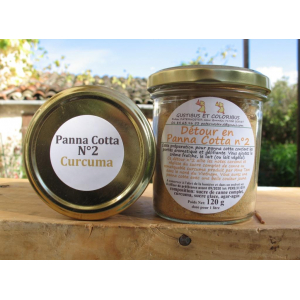 Détour en panna cotta n° 2 curcuma