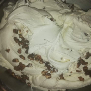 Crème glacée vanille noix de péca