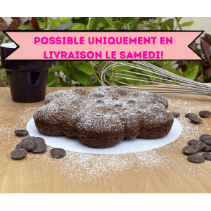 Fondant au chocolat 8 parts.