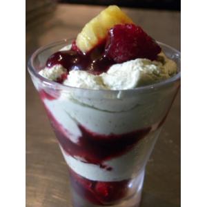 Coupe baba vanille fraises