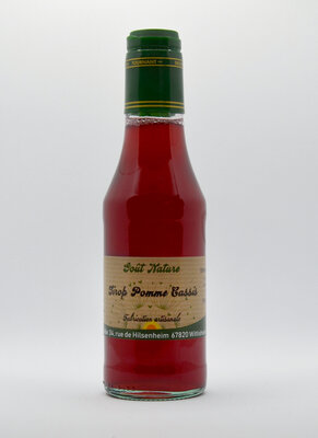 Sirop pommes cassis