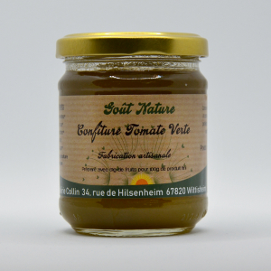 Confiture tomate verte