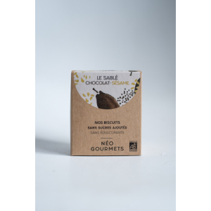 Sablés chocolat sésame