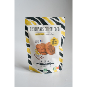 Croquants citron coco