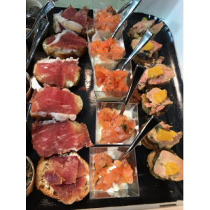 Plateau apéro + 1 bl rosé