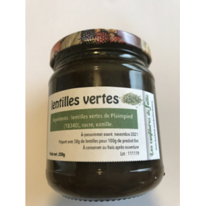Farine de lentille verte - 400 g - Lentilles-céréales - Miss'tille & Cie 