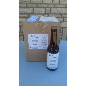 Carton de 12 bières blanches