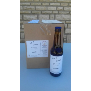 Carton de 12 bières ambrées