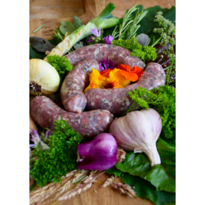 Saucisse de jambon paysanne maison