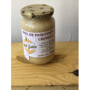 Miel de printemps crémeux
