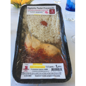 Gigolette de poulet à la provençal