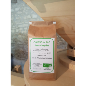 Farine de blé semi complète