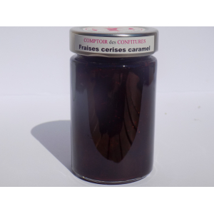 Fraises cerises caramel