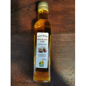 Huile de colza à l'ail