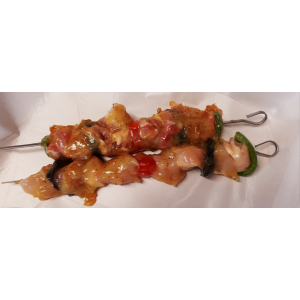 Brochette de poulet marinade miel